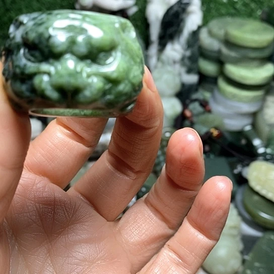 未镶嵌独山玉珠宝半成品