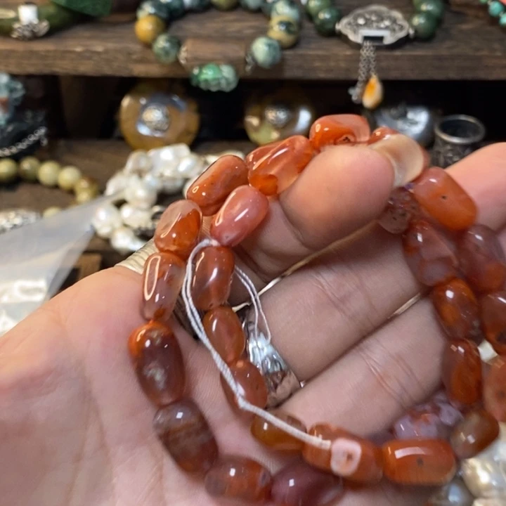 南红玛瑙手链未镶嵌伊*