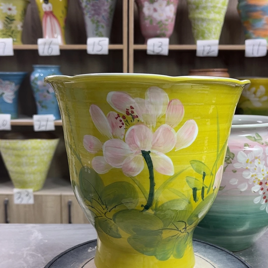 景德镇陶瓷花盆花盆