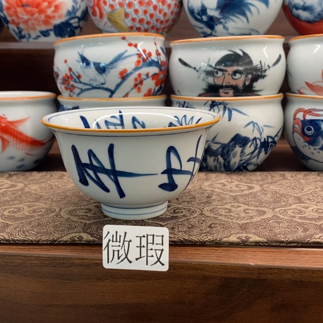 釉下彩手工绘制手工绘制