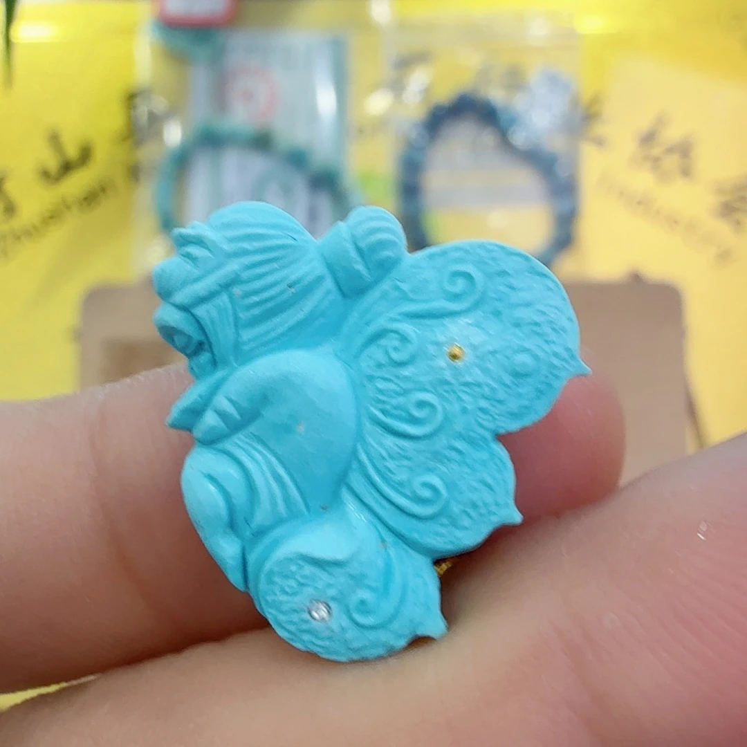 绿松石未镶嵌配饰