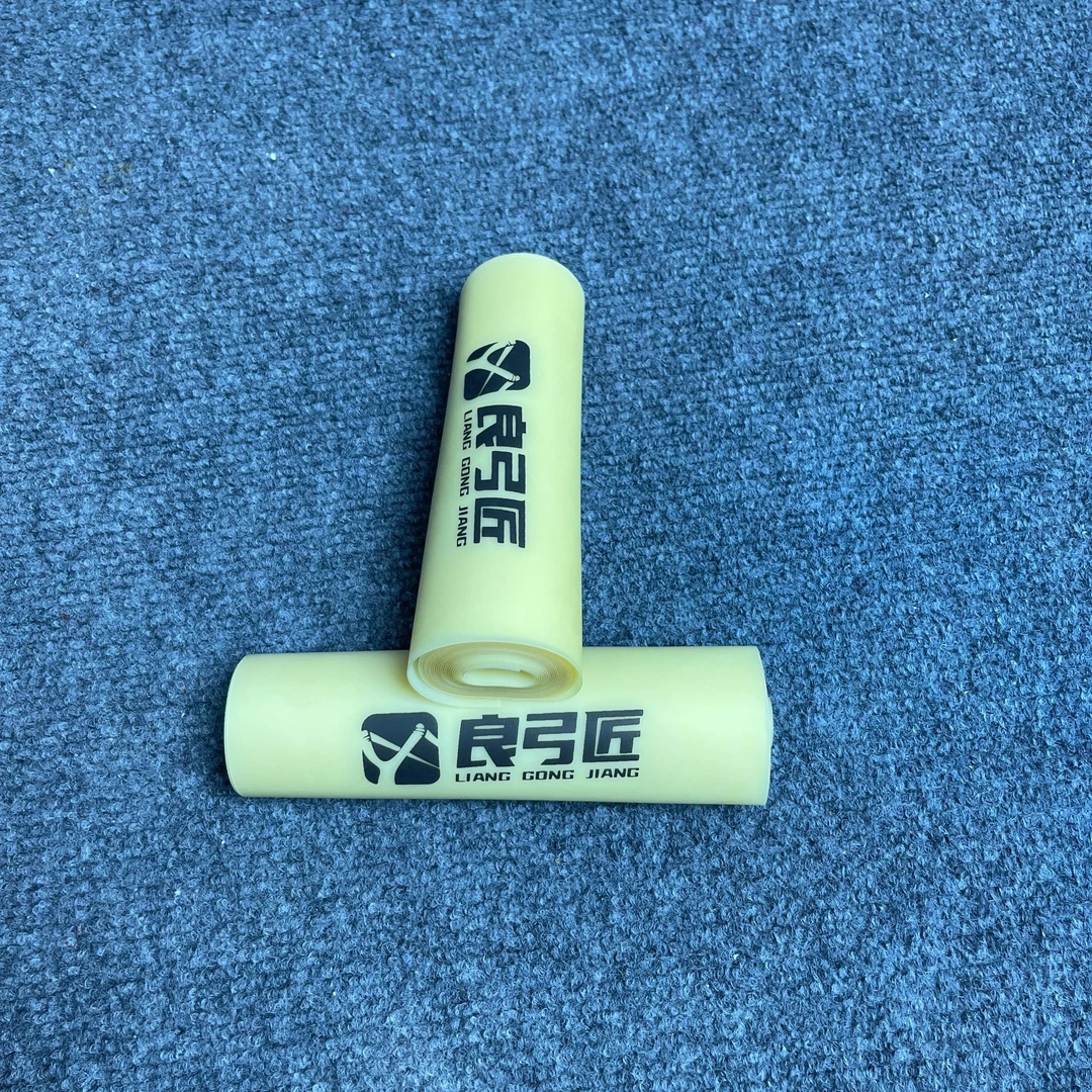 良弓匠弹弓专用户外高回弹耐磨防冻精准原色小素皮扁皮弹弓皮筋卷