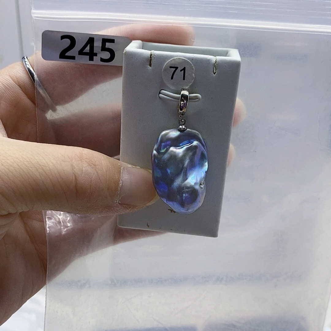 颈饰合金淡水珍珠