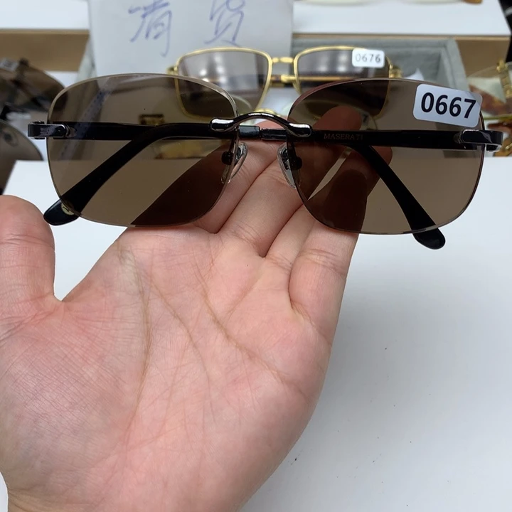 一体款无框茶水晶0667