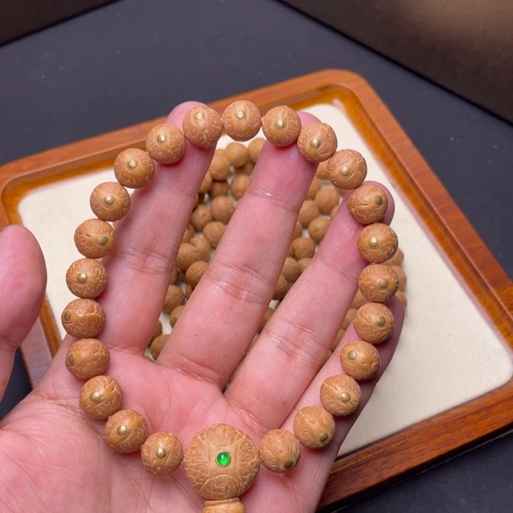 实***籽凤眼菩提吊坠尼泊尔