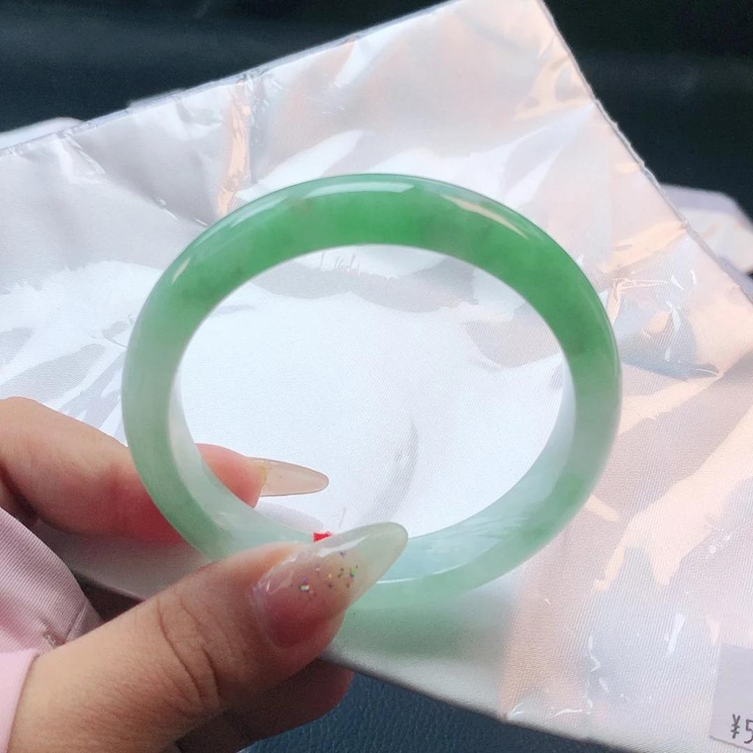 未镶嵌手镯翡翠56圈2380