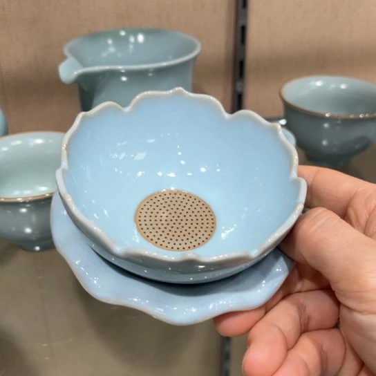 瓷片大宋名窑汝瓷茶具