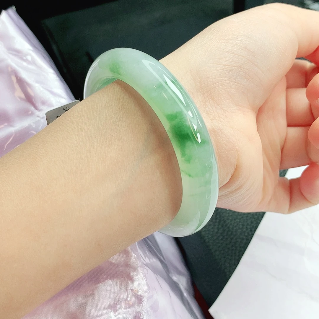【闪购商品】未镶嵌手镯翡翠缅甸天然a货翡翠