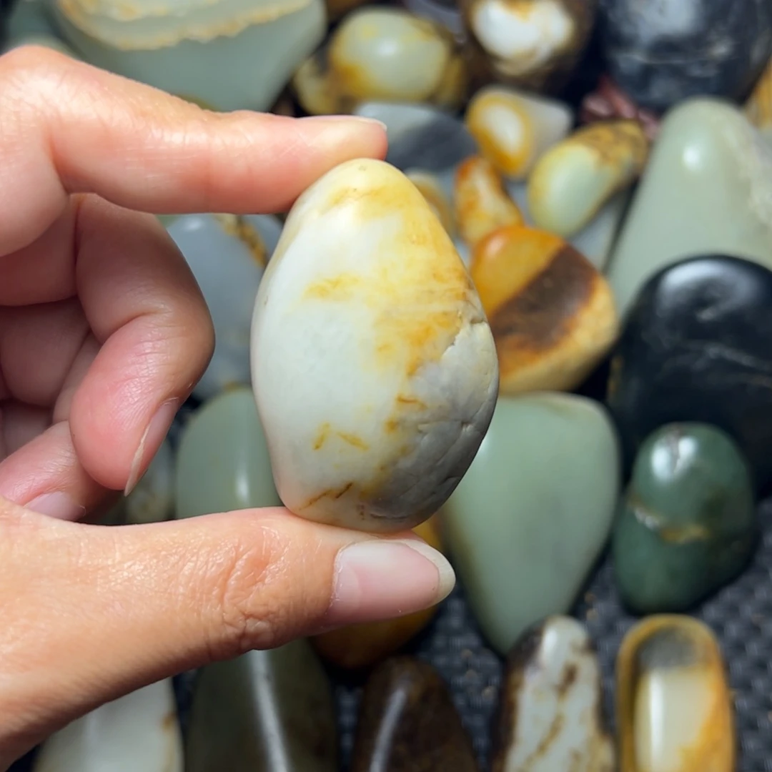 和田玉未镶嵌挂件21