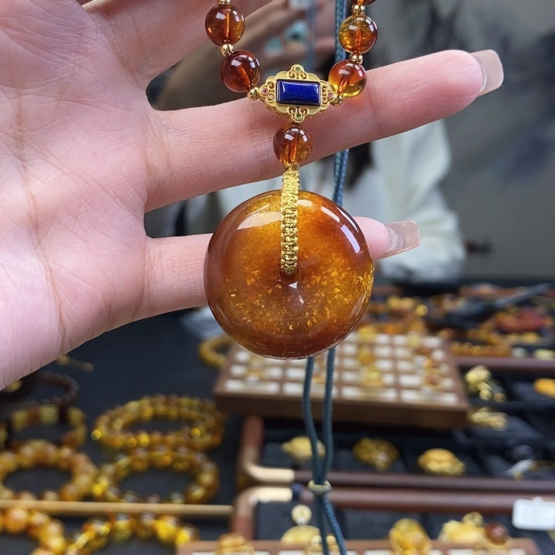 琥珀未镶嵌裸石成品