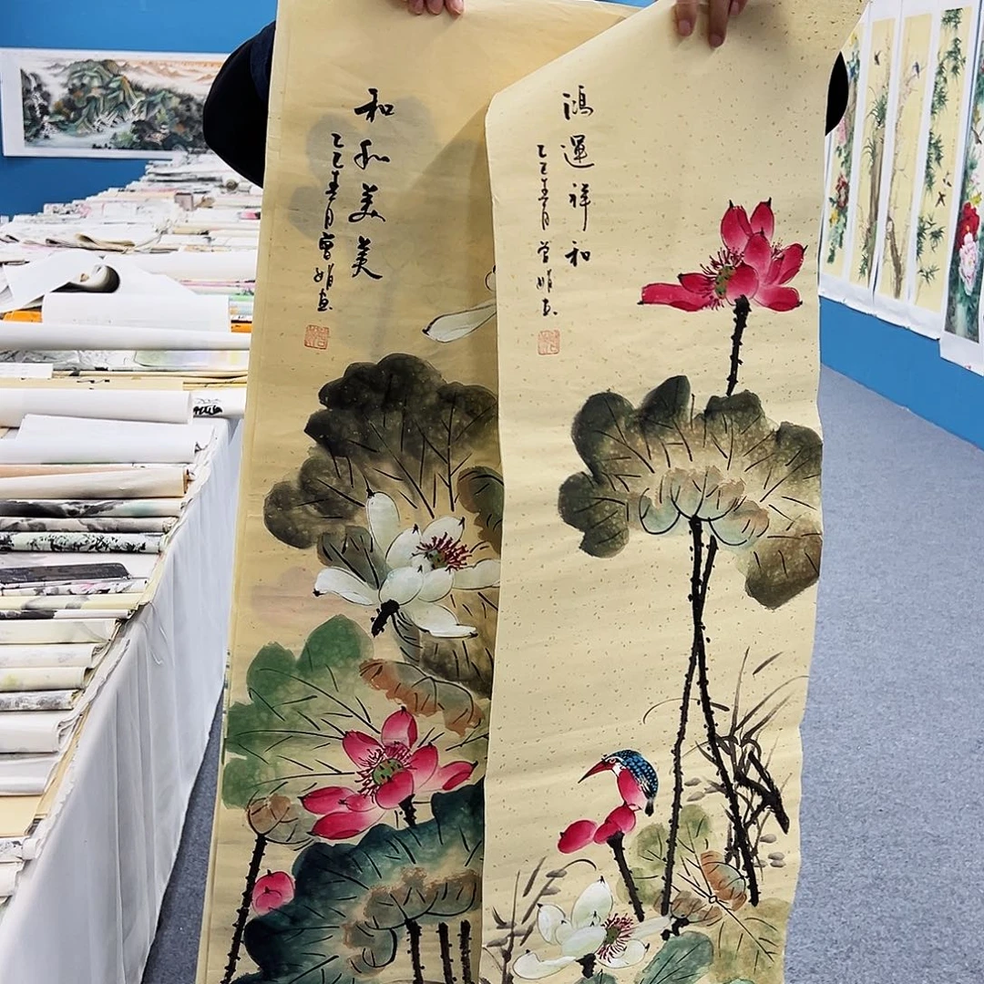 国画纯手绘作品欣赏