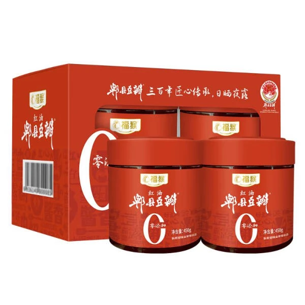 福猴 红油郫县豆瓣 450g*2