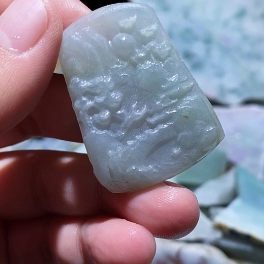 翡翠散珠边角料79