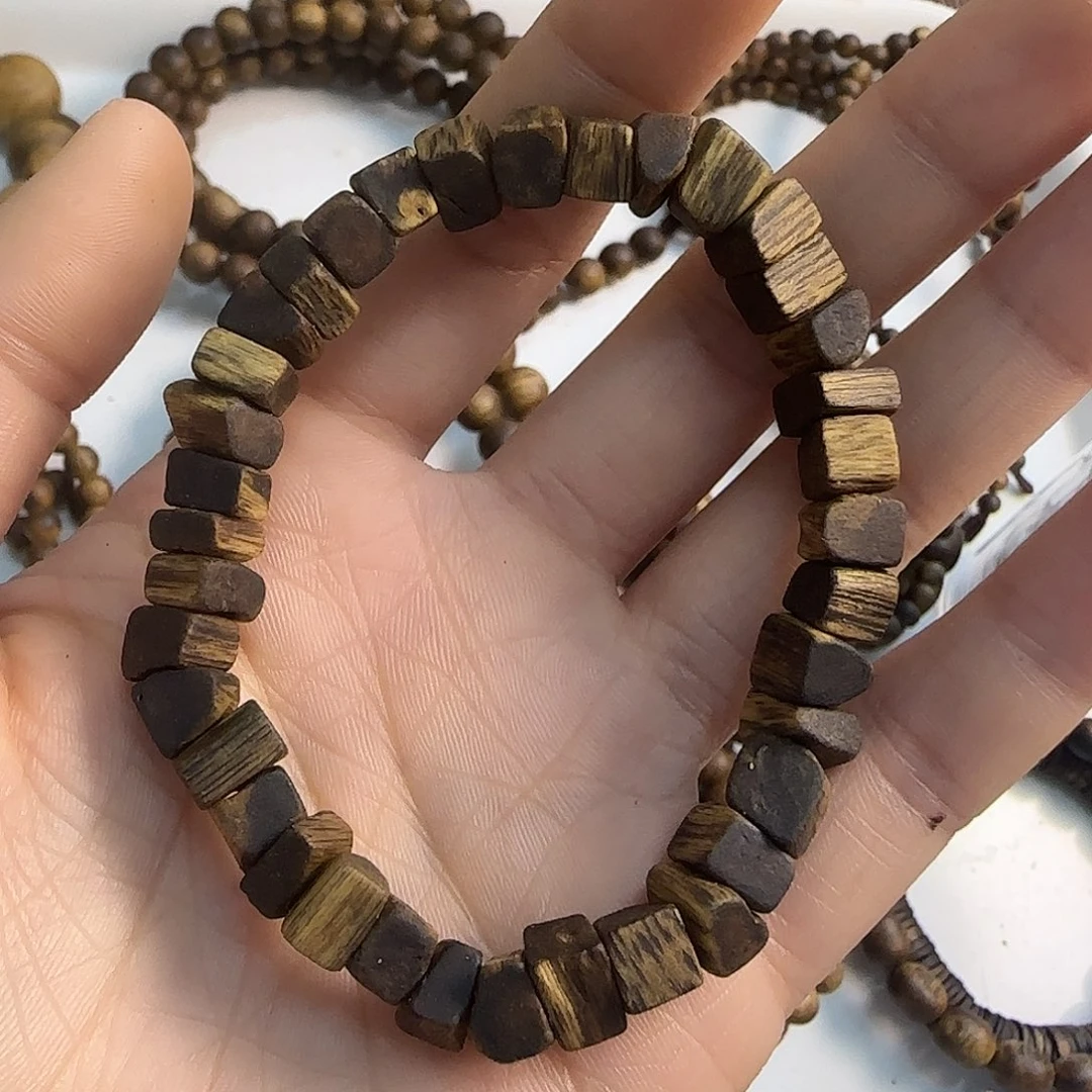 木质类碎银子单圈随机