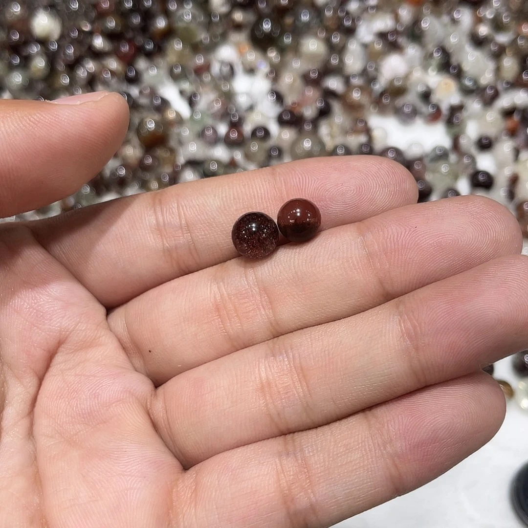 水晶两颗幽灵单珠【代购不退换】未镶嵌小*爱