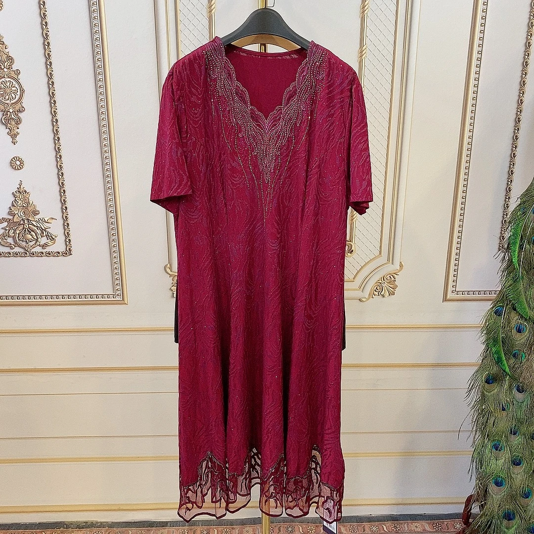 (裙长120)时尚百搭连衣裙37278