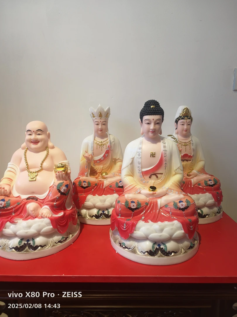 合成汉白玉全佛堂