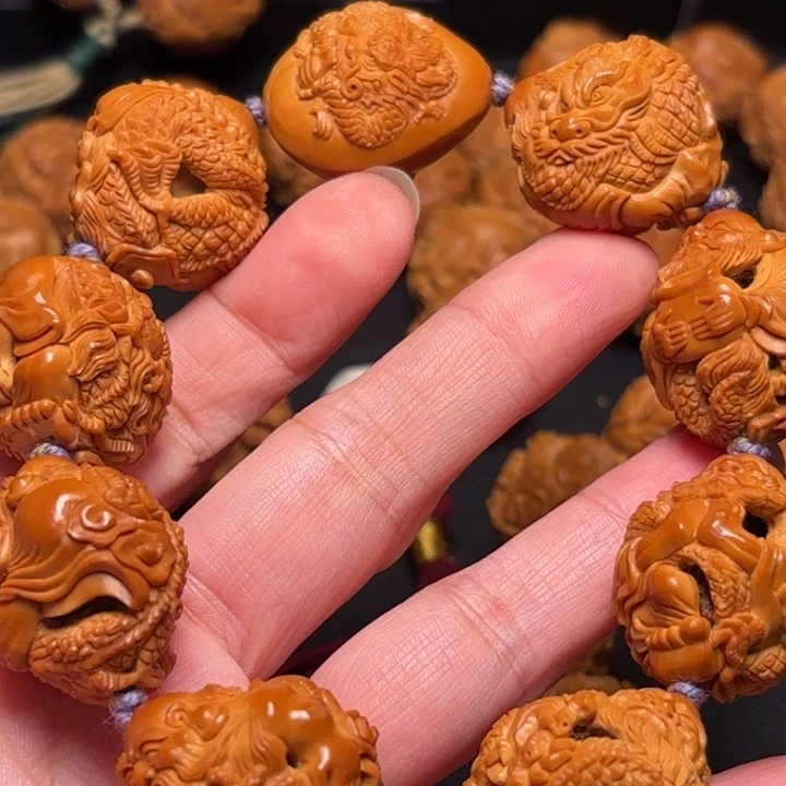 闲***鹤手串/手链橄榄核手串