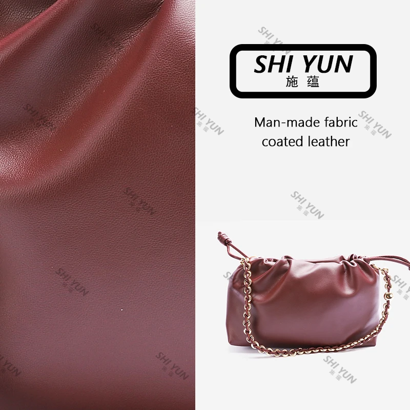 SHIYUN/施蕴【酒红色】高定单肩斜挎包39033