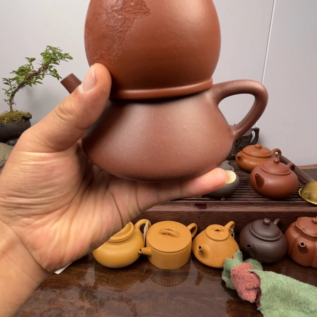宝***5茶壶紫砂紫泥子冶