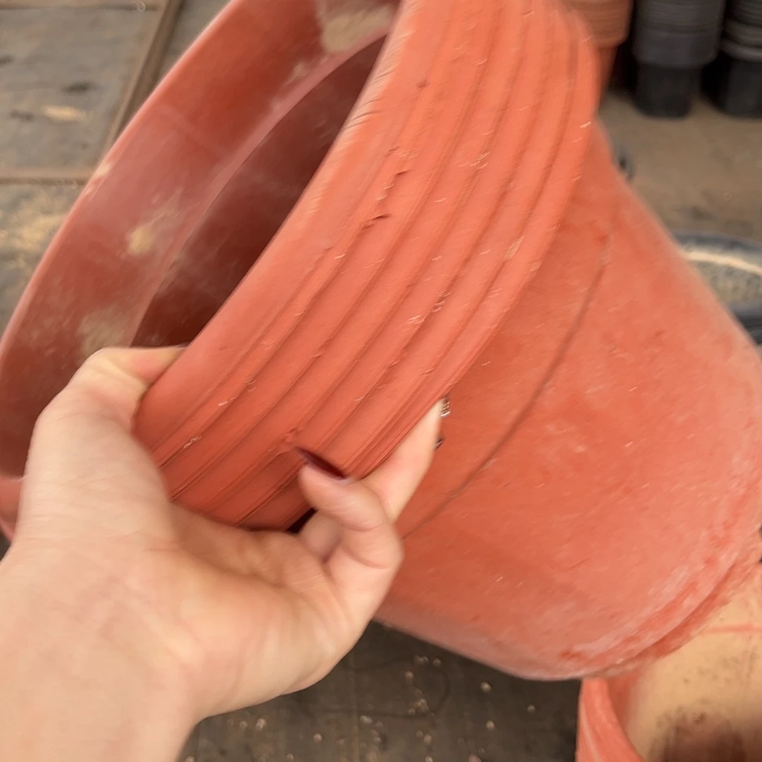 旧口径28高22红砖盆7个