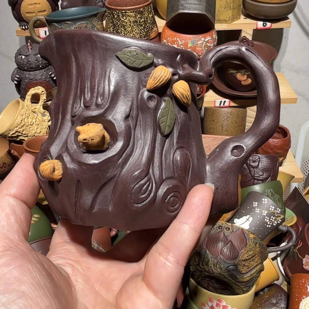 紫砂茶杯宜兴紫砂主人杯