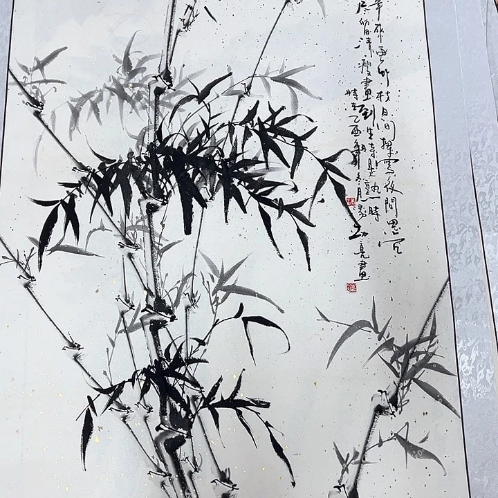 横款国画喜欢看看，欣赏一下……