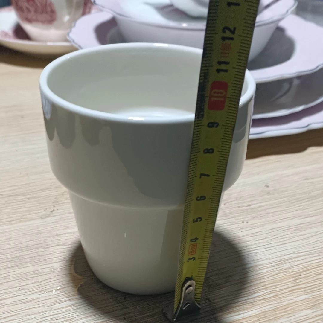 （4支）陶瓷二厂象牙瓷闻香杯完美慎拍主人杯