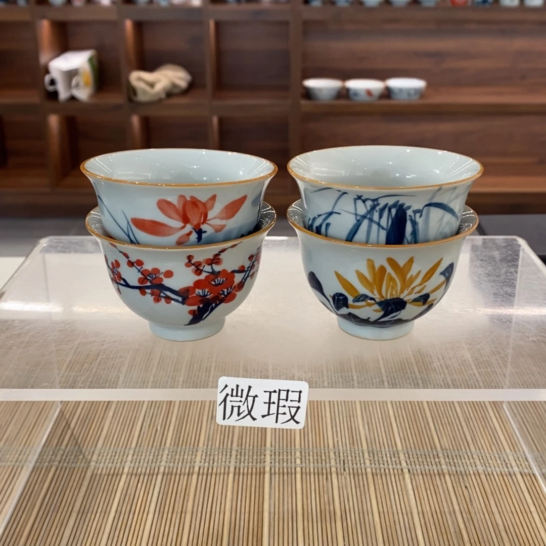 釉下彩手工绘制手工绘制
