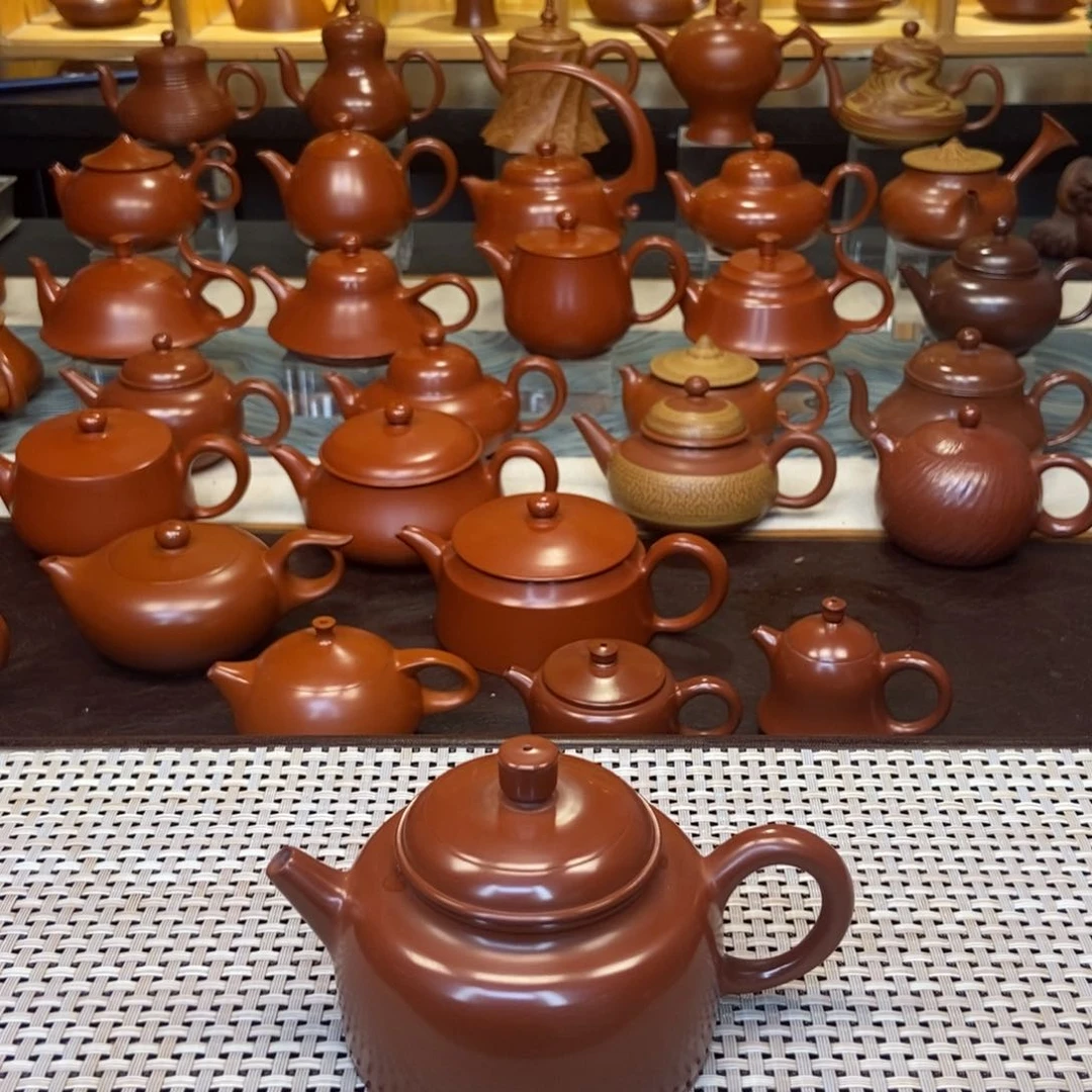 茶壶紫砂A****哥潮州手拉壶手拉壶