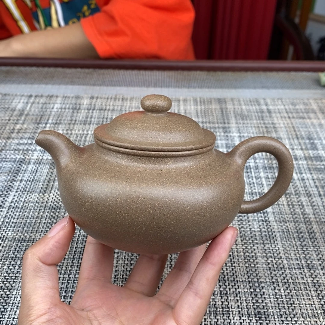 茶壶紫砂老段泥 240cc