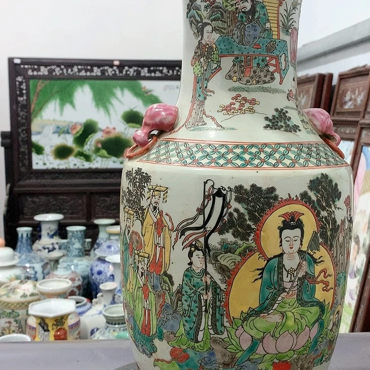 摆件陶博古架陶瓷摆件