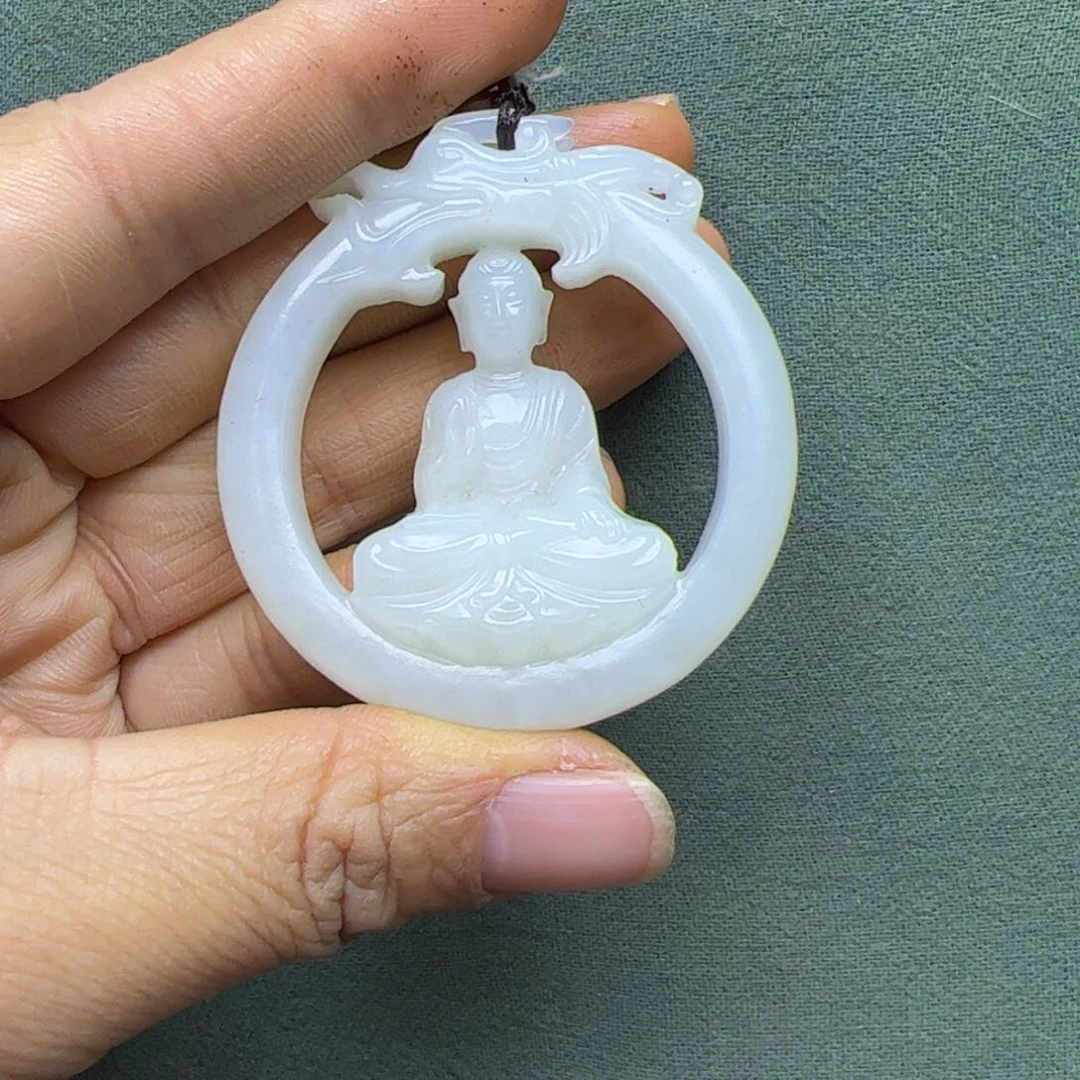 和田玉把件未镶嵌宏*