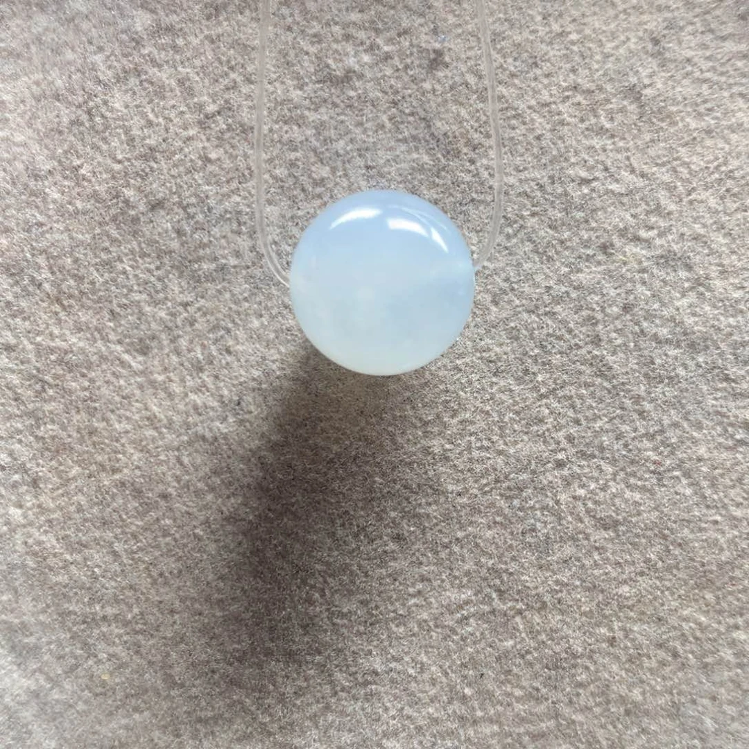 翡翠未镶嵌手链蓝底13.1mm