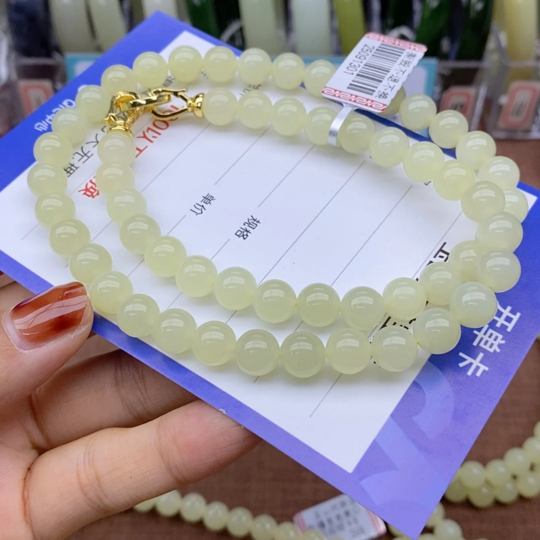 项链未镶嵌和田玉卡8