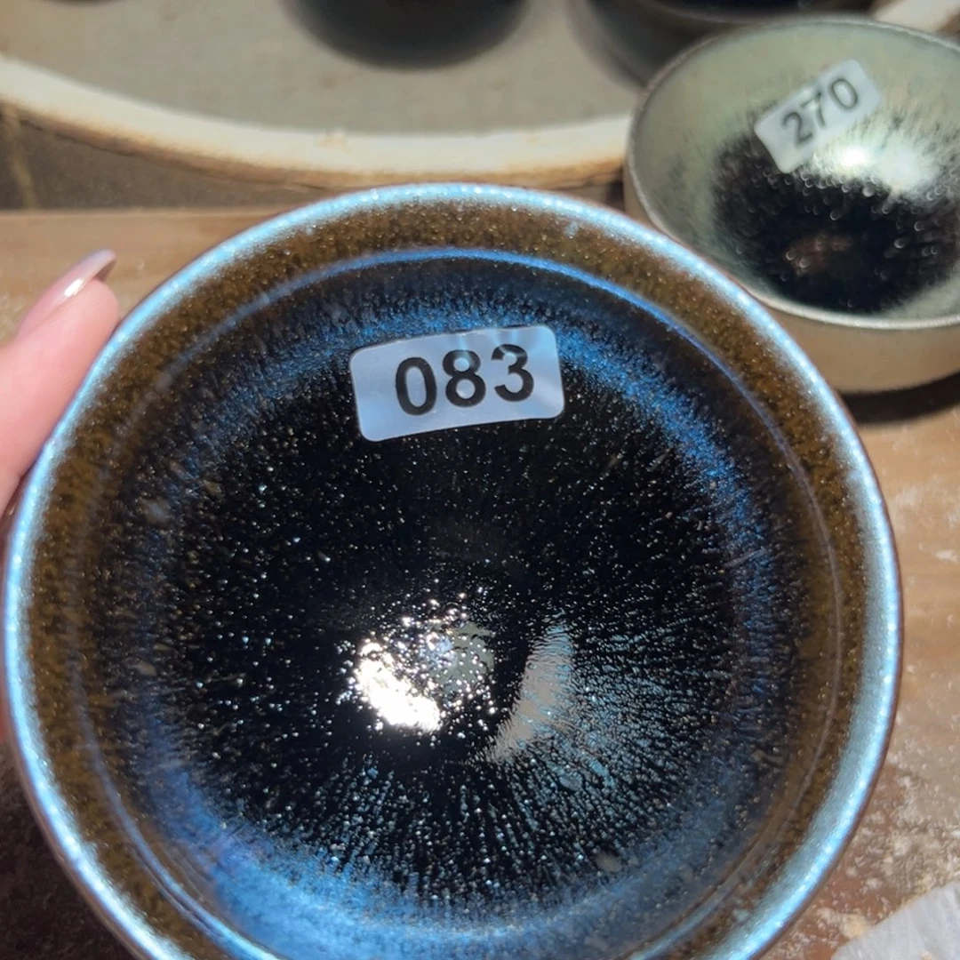 茶盏全手工原矿原釉建盏