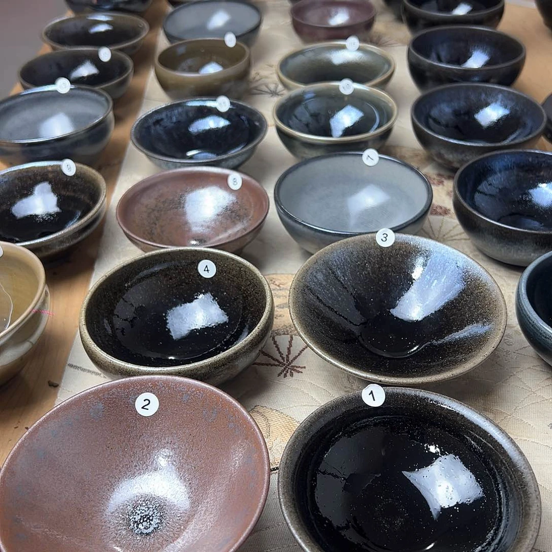 茶盏可*传统文化建窑建盏