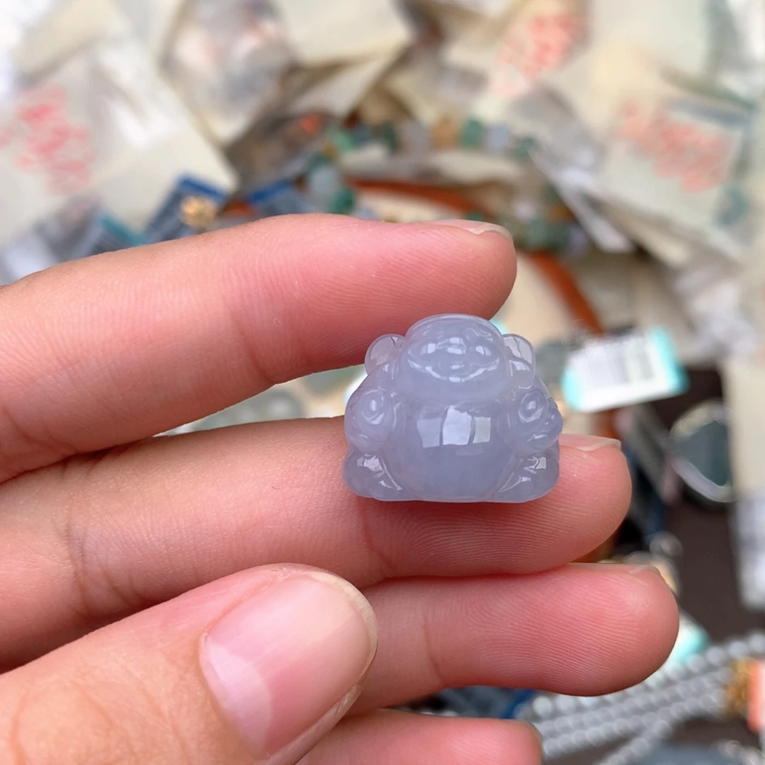 翡翠未镶嵌挂件一