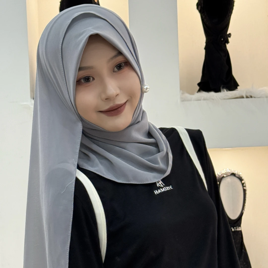柯儿·极简风彩色系纯色绕巾（会有轻微亮暗色差）