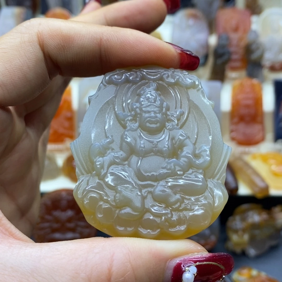 未镶嵌吊坠(赠链)玛瑙/玉髓阿*吊坠