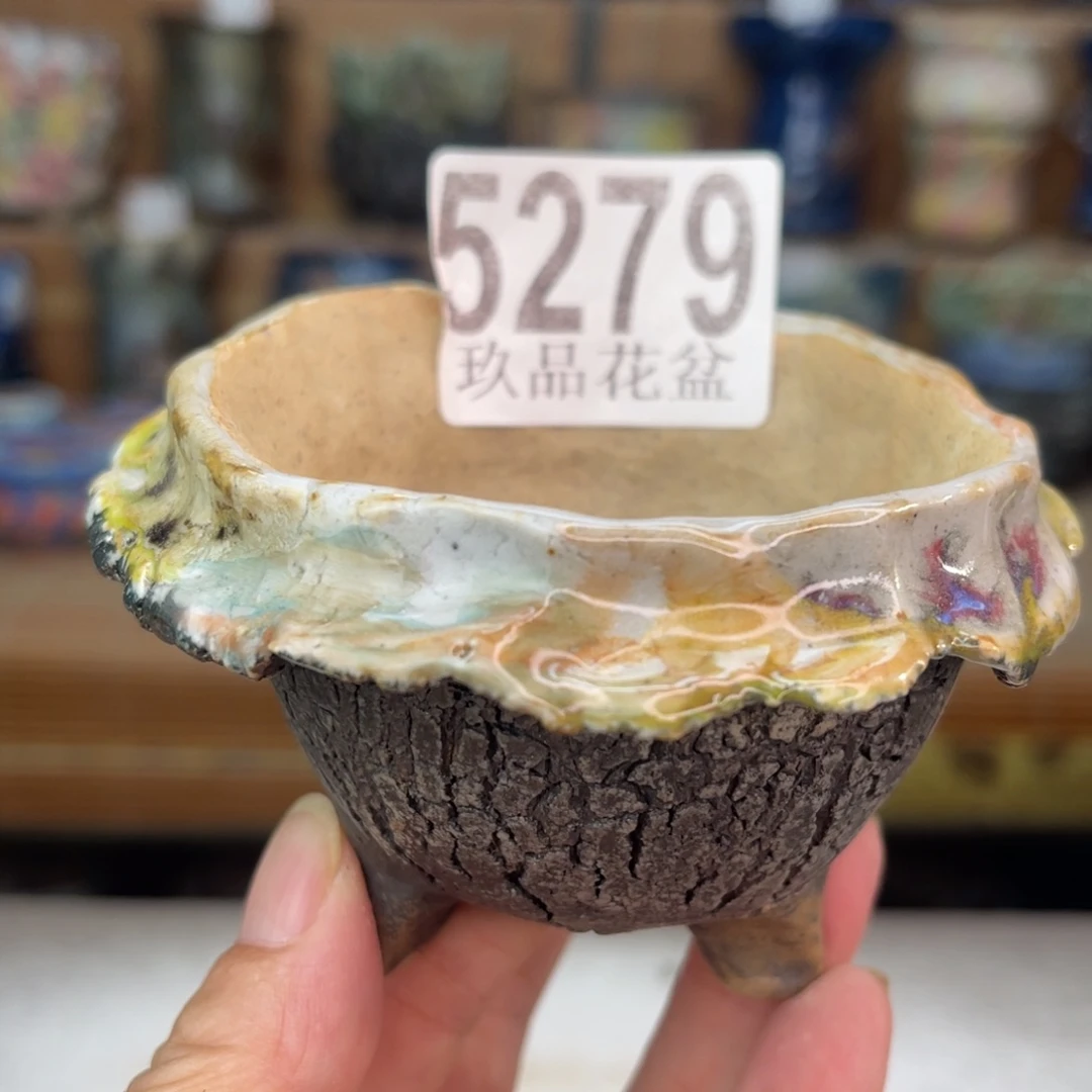 景德镇陶瓷玖品花盆