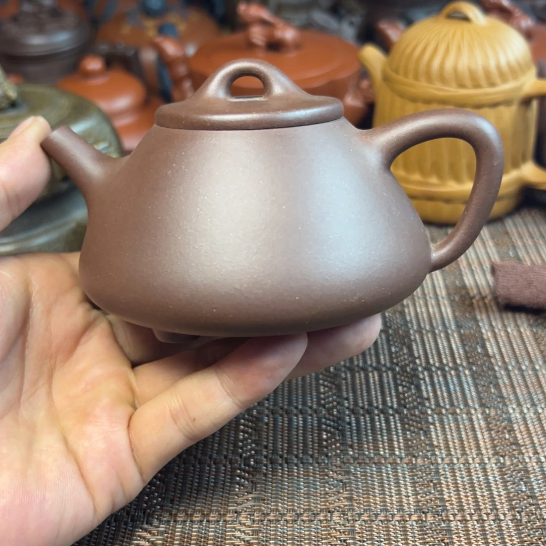 茶壶紫砂宜兴原矿紫砂壶240毫升容量