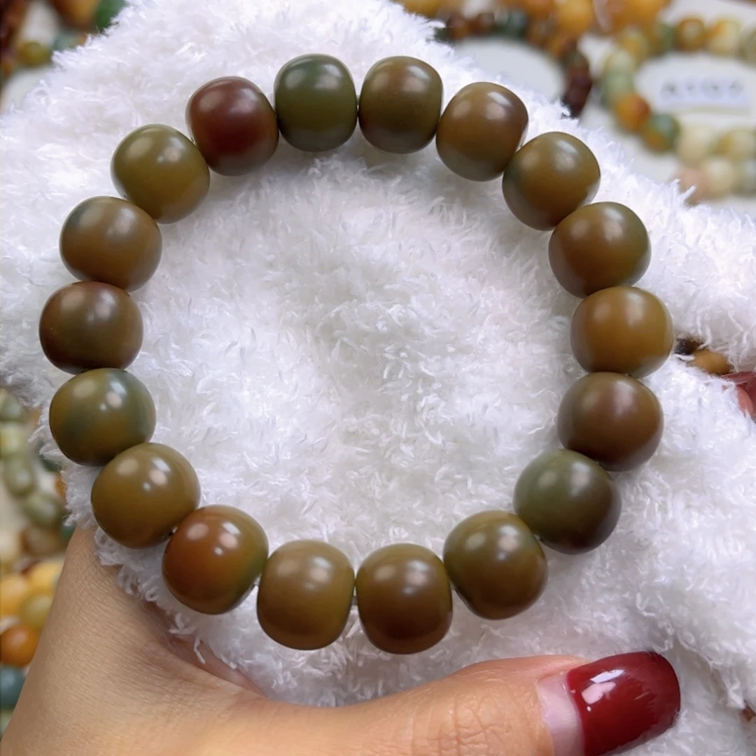 菩提根/象牙果手串干磨苹果