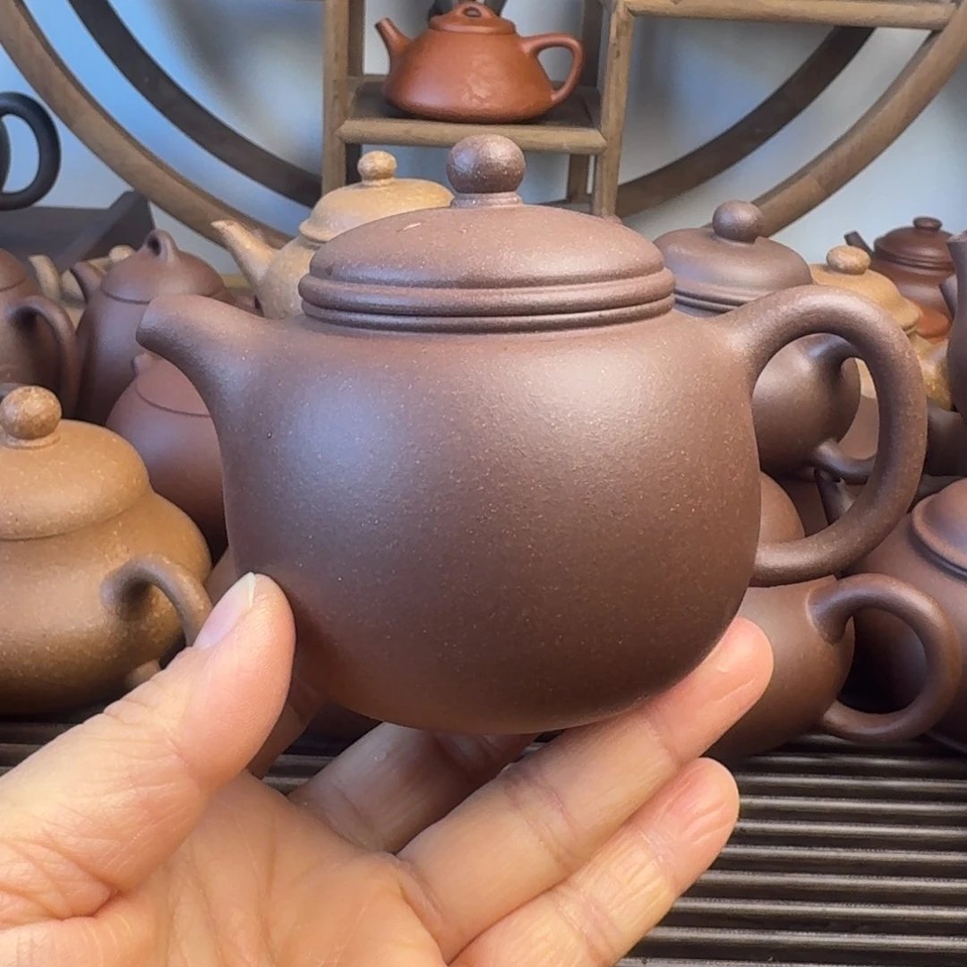 紫砂茶壶200cc匏尊嫩底槽清