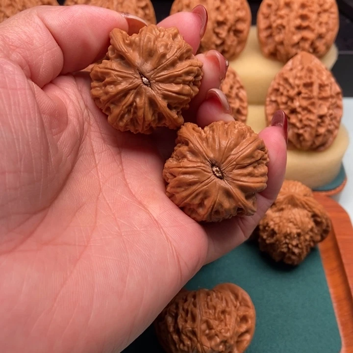 桃核吊坠石子磨盘正37+已打底