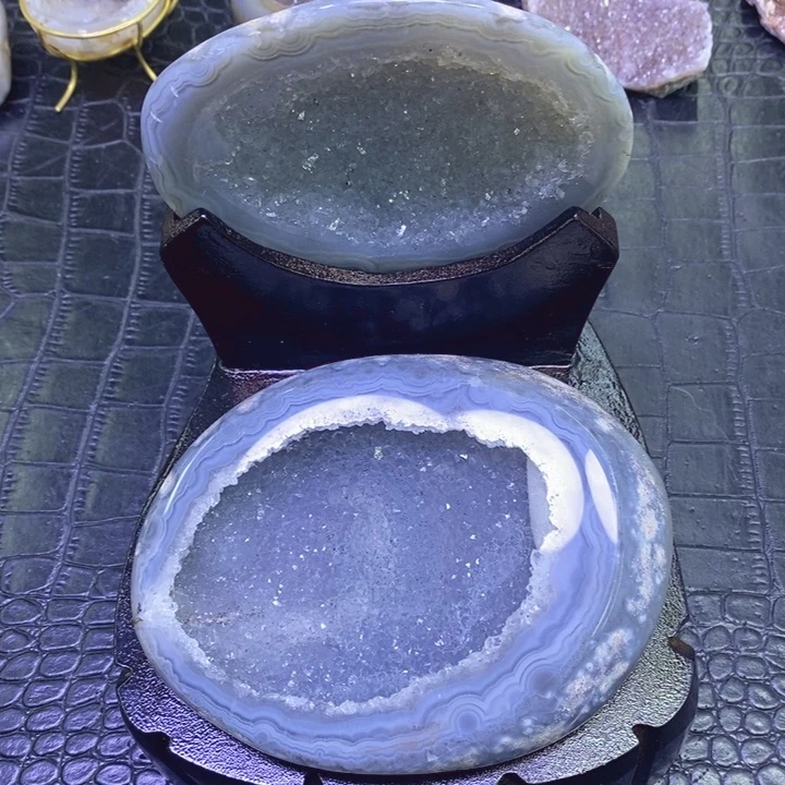 未镶嵌珠宝半成品紫晶雪景盆