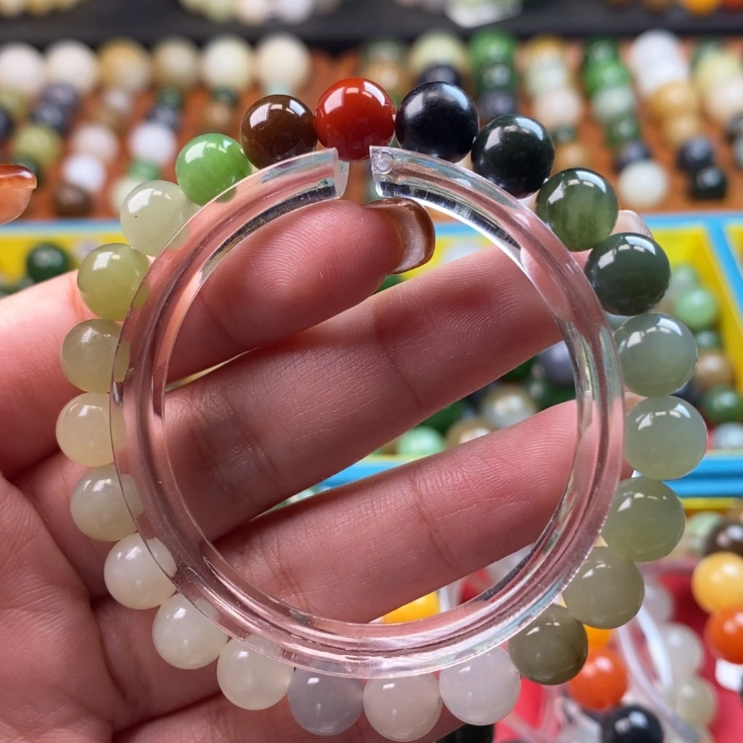 和田玉未镶嵌珠宝奇石福利多宝手串z8