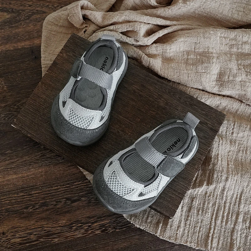 25306宝宝儿童鞋秋季软底网面透气休闲鞋男女小童单鞋运动防滑韩