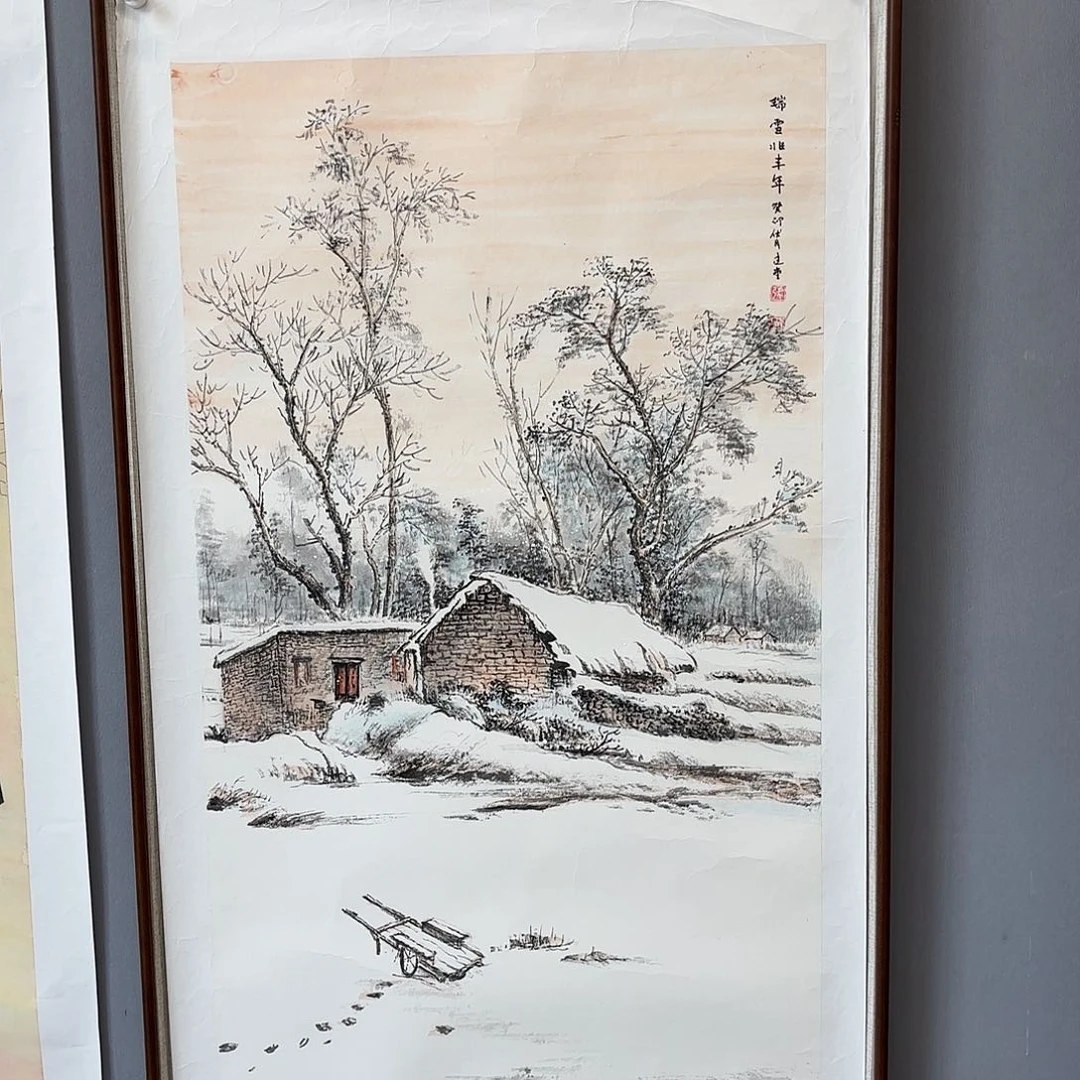 国画艺术家真人手绘