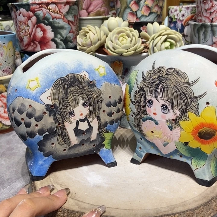 景德镇艺术手绘作品